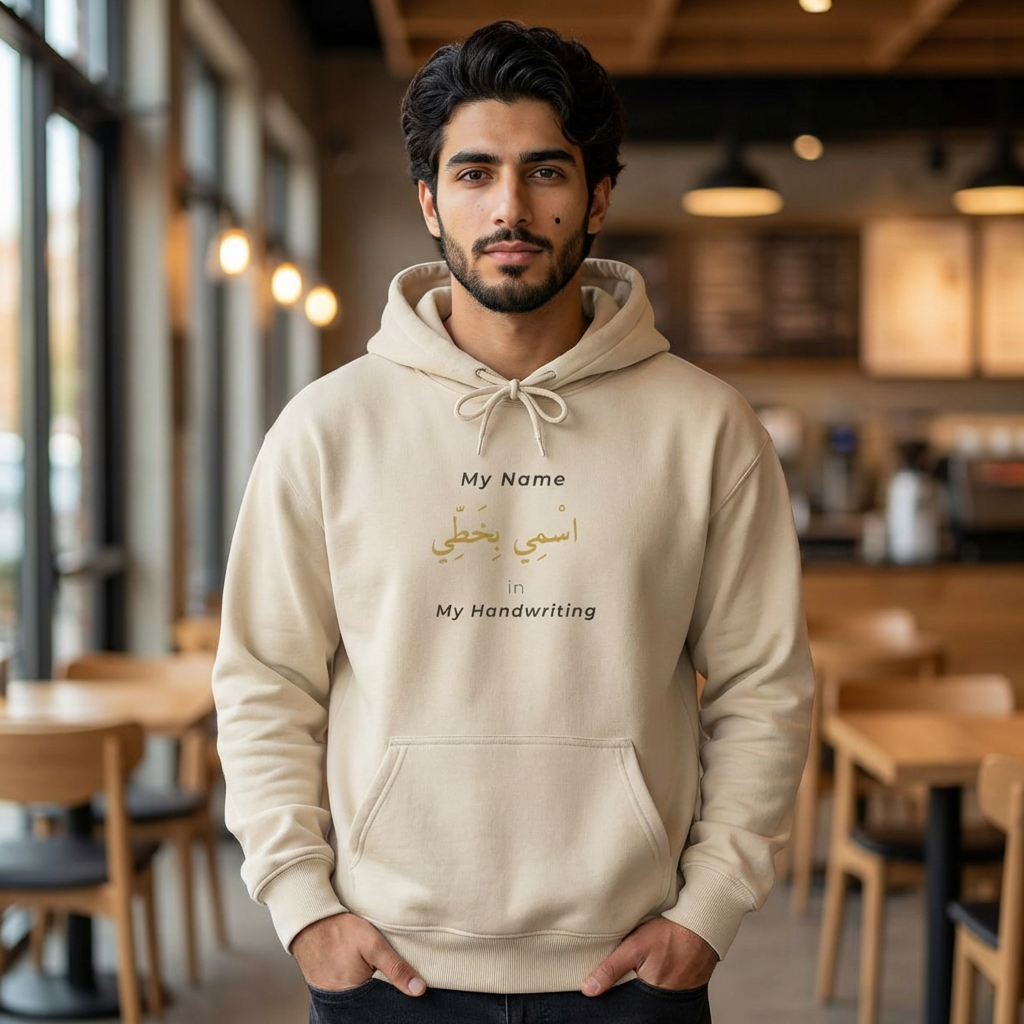 Custom Arabic Name Hoodie